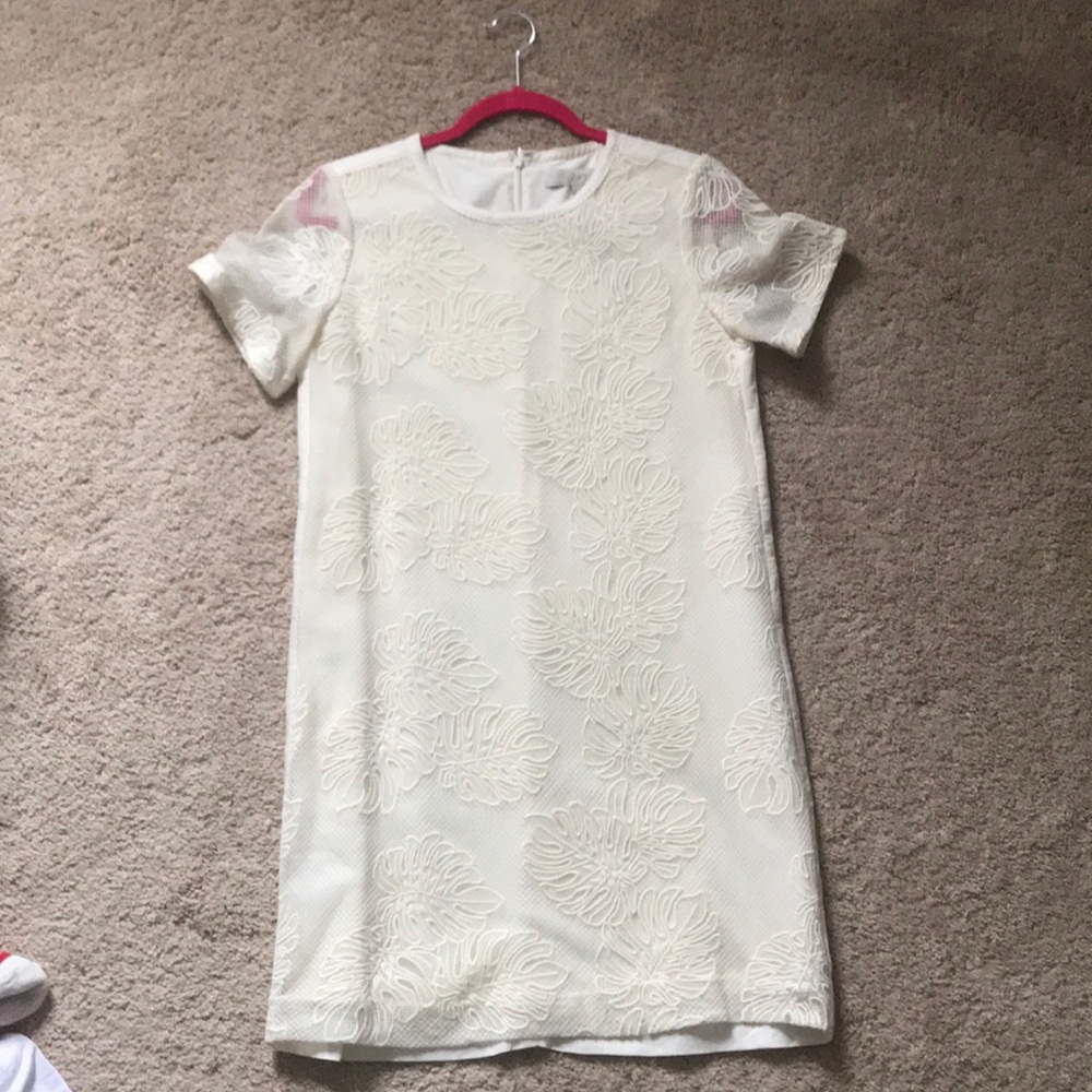 Loft - white, lace dress